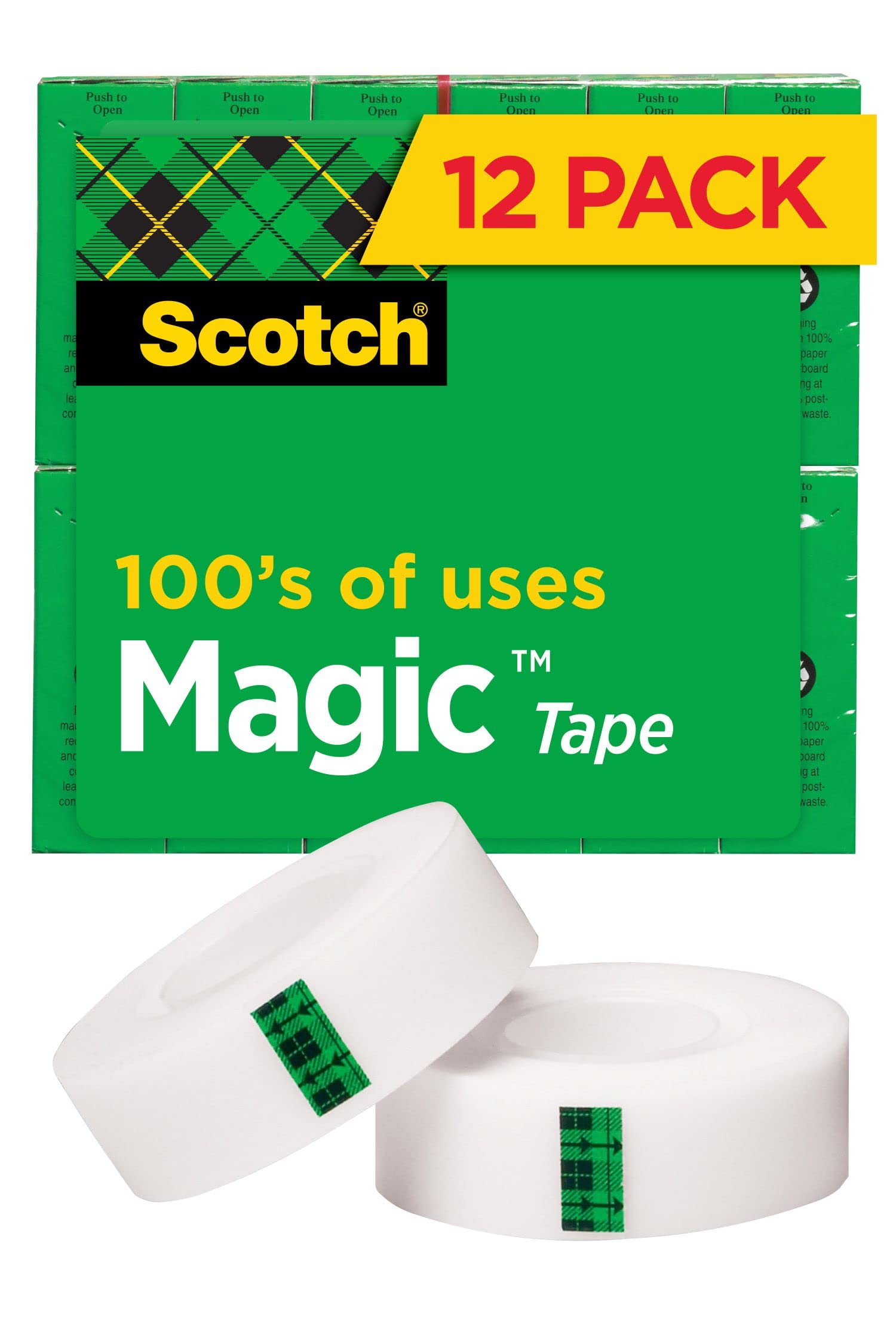 Double Sided Tape for Cricket Mats [12 Rolls]